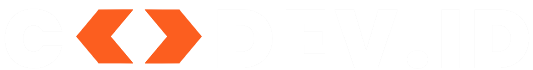 Logo Codev.id Putih